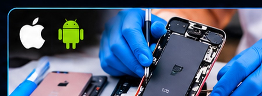 Phone repair illustration